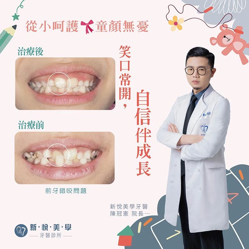 兒童矯正黃金期，從不敢笑到自信綻放