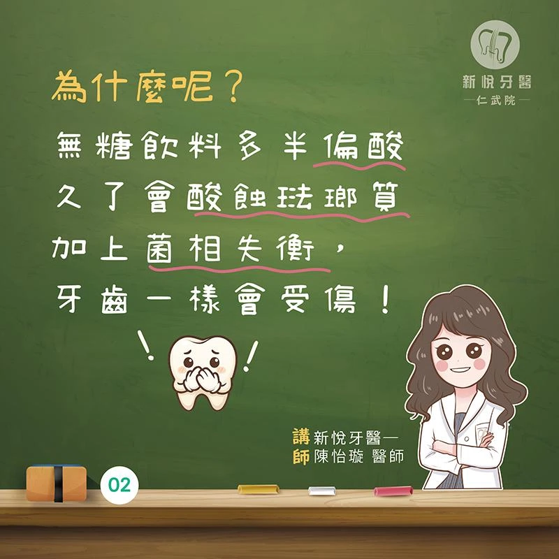 無糖也中招,牙齒可沒在裝傻! 無糖也中招,牙齒可沒在裝傻!