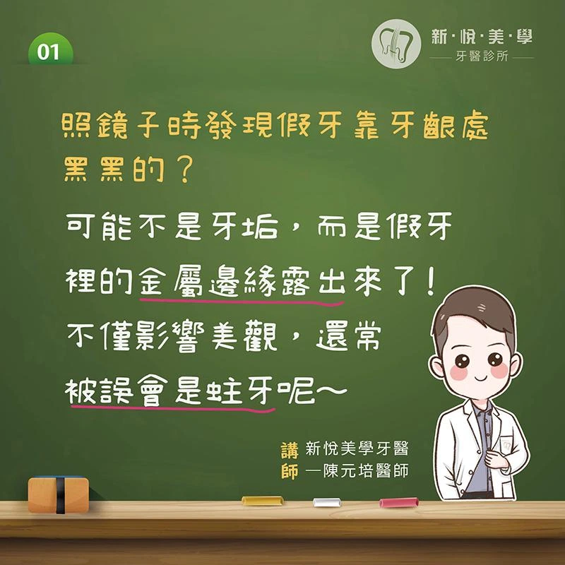 牙齦一圈黑?小心是假牙在露餡 牙齦一圈黑?小心是假牙在露餡
