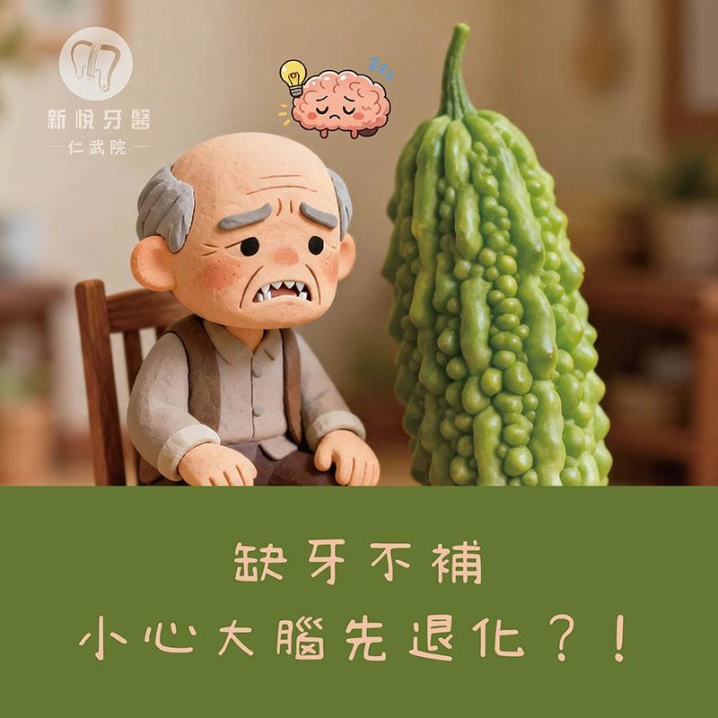 缺牙會影響大腦嗎？從咀嚼功能認識缺牙與認知健康