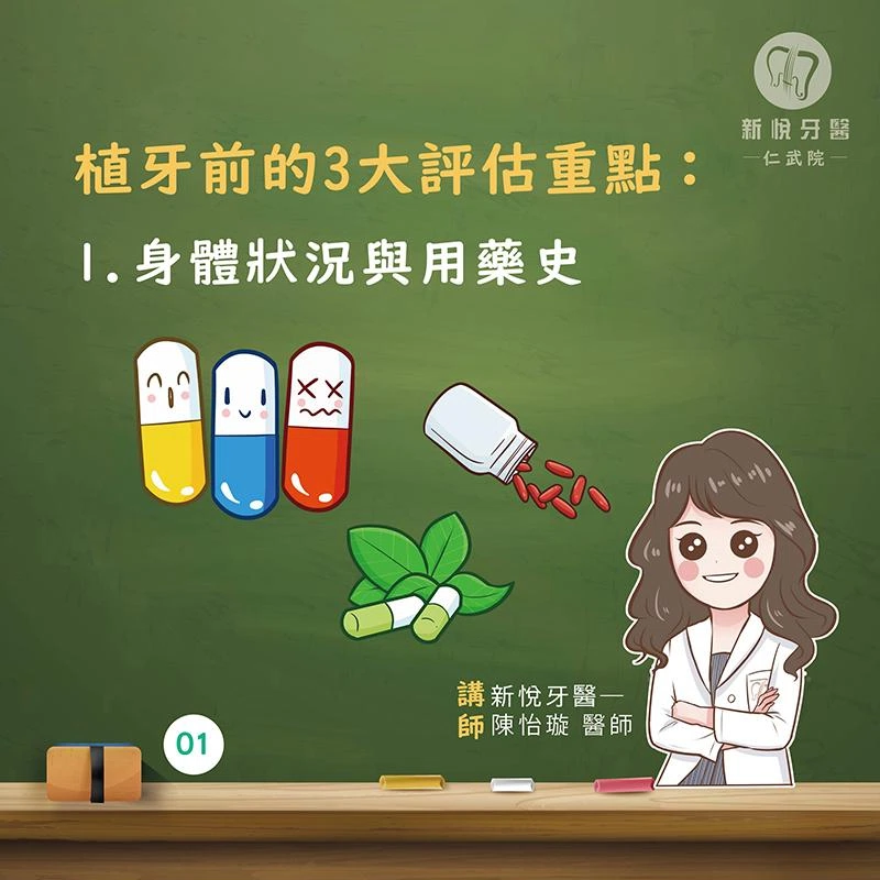 不是缺牙就能植,得先過三關! 不是缺牙就能植,得先過三關!