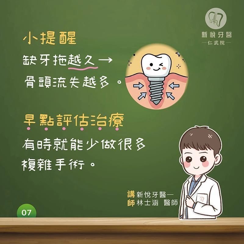 為什麼缺牙會導致骨頭流失？補骨與植牙關鍵一次看