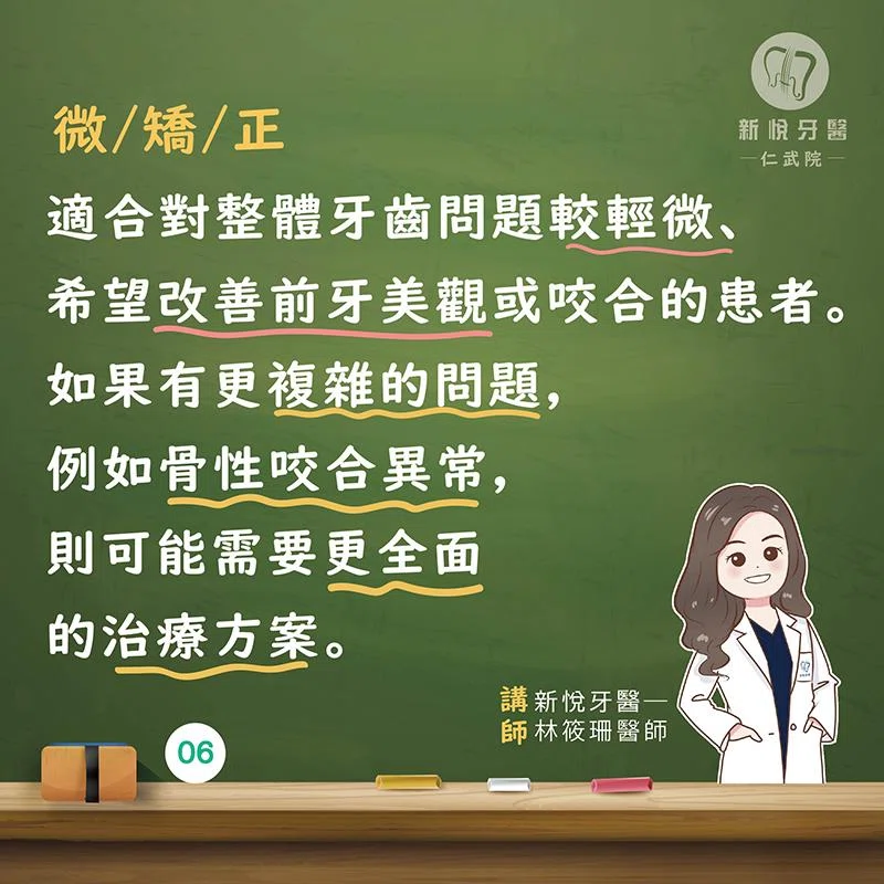 什麼是微矯正? 什麼是微矯正?